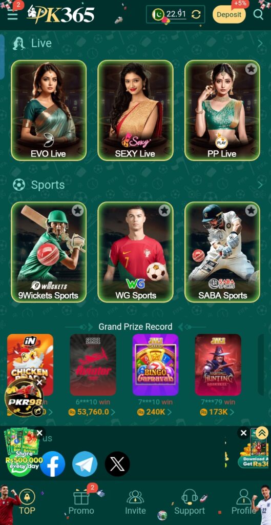 PK 365 game